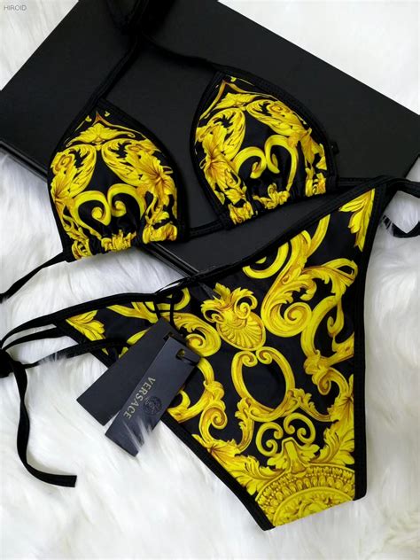 versace swim suit|versace bikinis for women.